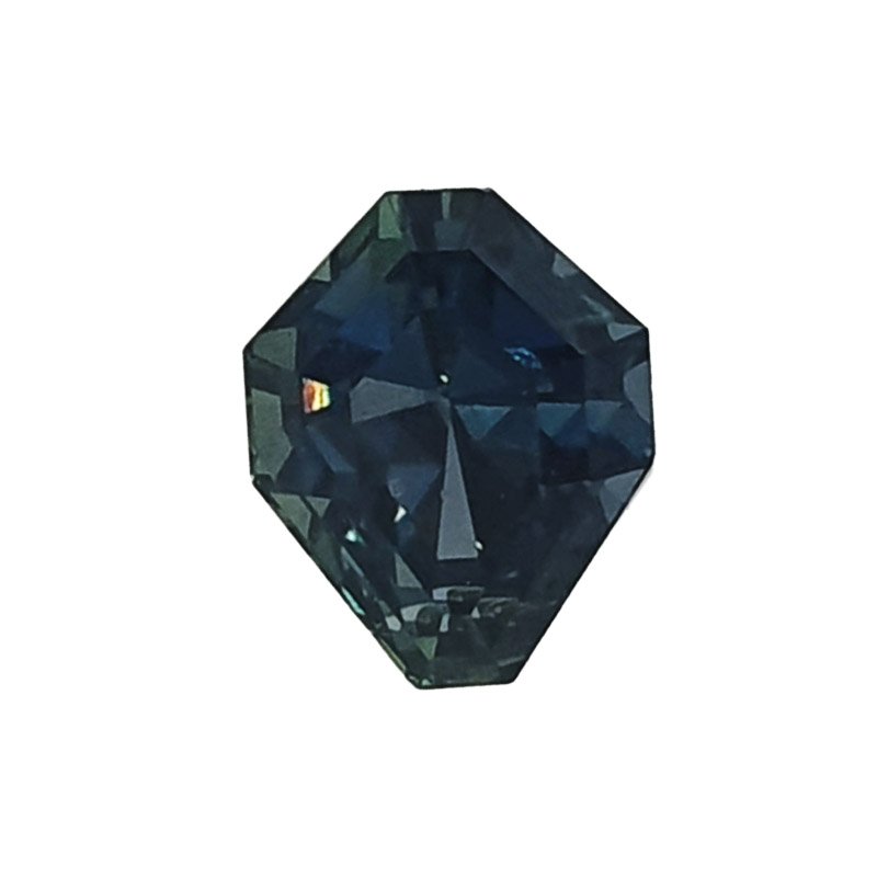 1.13ct 8 Sided Teal Sapphire £834.00